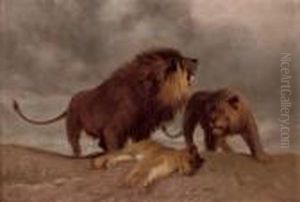 King Of The Pride by Rosa Bonheur