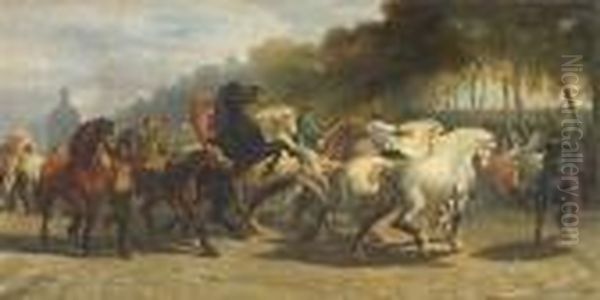 The Horse Fair - view 1