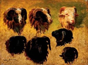 Ram Heads by Rosa Bonheur