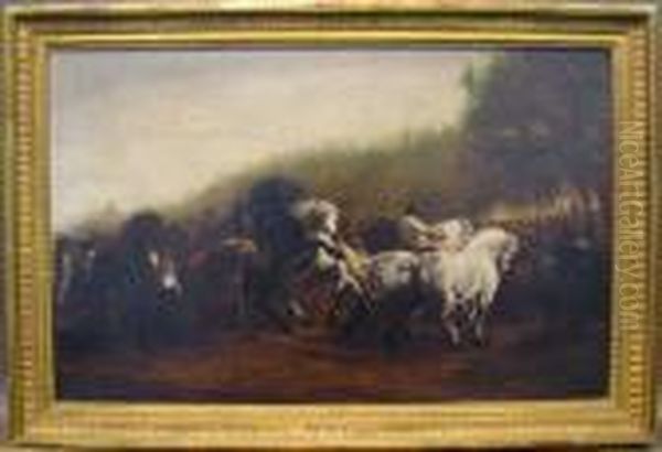 The Horse Fair - view 1