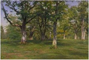 Foret De Fontainebleau: Le Printemps Au Bois by Rosa Bonheur