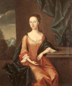 Mrs Thomas Freame by John Hesselius