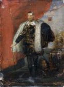 Portrait De Francois Ier De Medicis by Richard Parkes Bonington