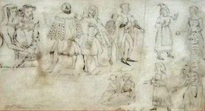 Historical Costumes by Richard Parkes Bonington
