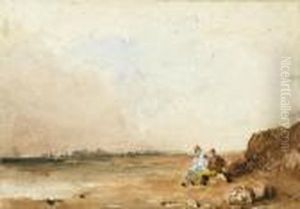 Coastal Scene by Richard Parkes Bonington