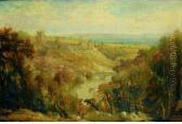 Environs De Nottingham Et La Riviere Lanne - view 1