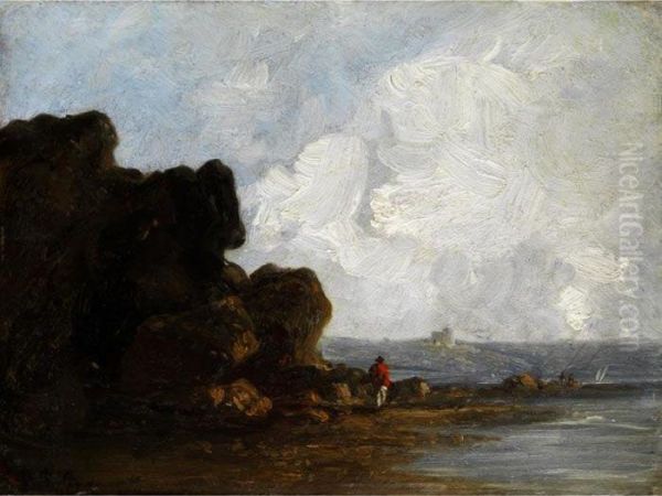 Kustenlandschaft Mit Figurenstaffage - view 1