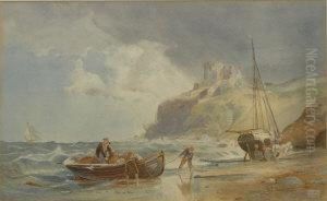 Loading The Boats by Richard Parkes Bonington
