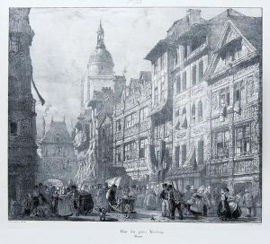 Rue Du Gros Horloge, Rouen