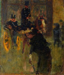 Le Fiacre by Pierre Bonnard