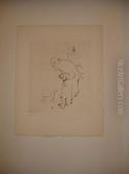 La Vieille Femme, L'enfant Et Le Basset - view 1
