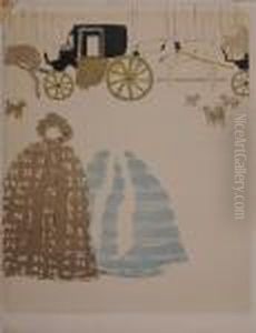 "la Promenade Des Nourrices, Friese De Fiacres"