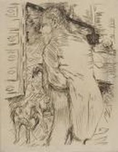 Due Personaggi by Pierre Bonnard