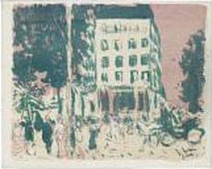 Les Boulevards by Pierre Bonnard