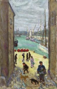 Vue Du Port De Saint-tropez