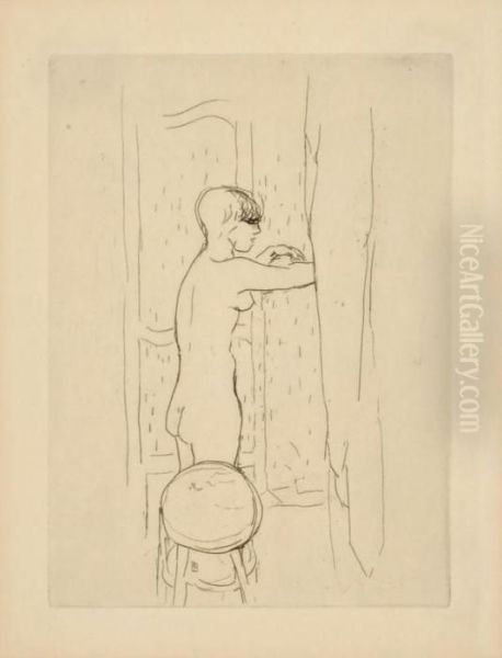 Nude At Window - view 1