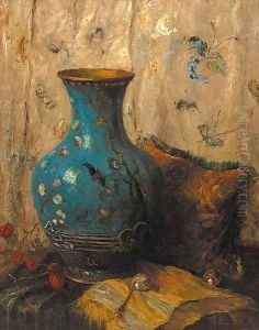Blauwe Vaas by Sientje Mesdag Van Houten