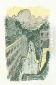 Rue Vu D'en Haut, From Quelques Aspects De La Vie De Paris by Pierre Bonnard