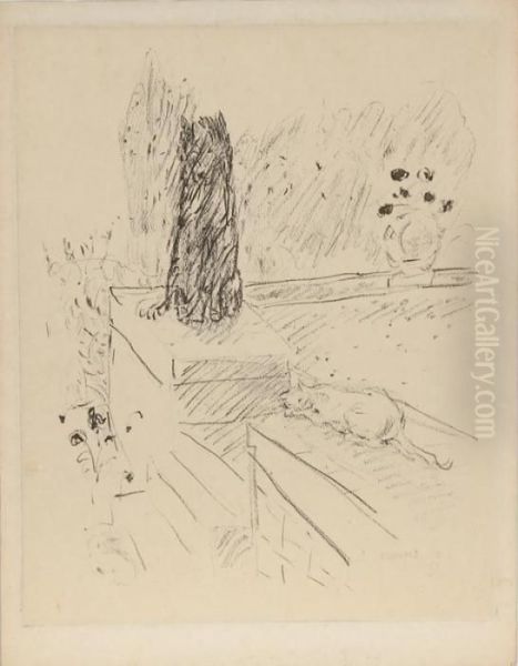 Untitled (dog And Cat) - view 1