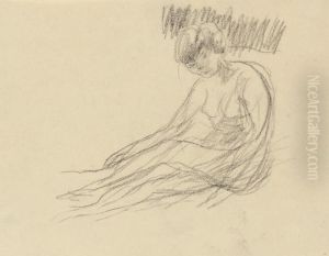 Etude De Nu by Pierre Bonnard