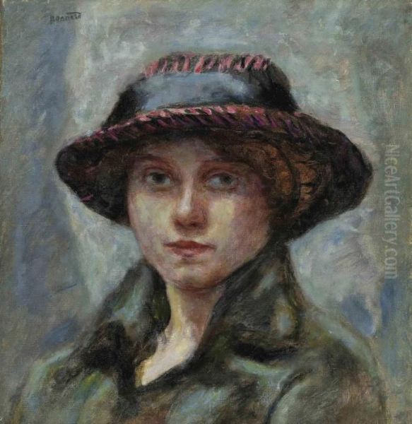 Tete De Femme Au Chapeau - view 1