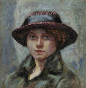 Tete De Femme Au Chapeau