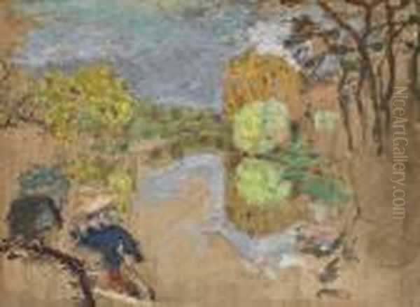 Paysage Avec Personnage - view 1