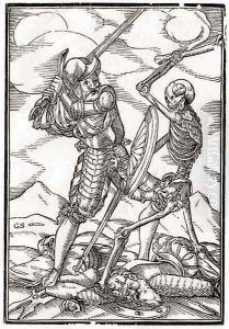 Death comes to the Soldier by Hans Holbein the Younger