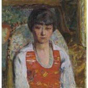 Portrait De Jeune Fille (vivette Terrasse)