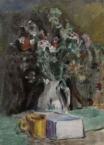 Vase De Fleurs by Pierre Bonnard
