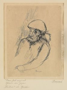 Portrait De Renoir by Pierre Bonnard