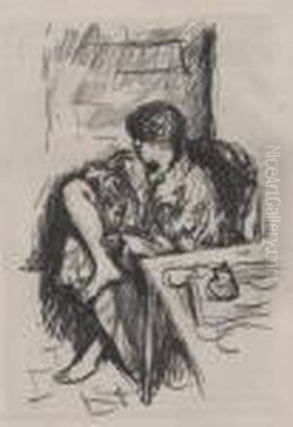 La Toilette Assise, 
Planche Pour L'album Maitres Et Petits Maitres D'aujourd'hui - view 1