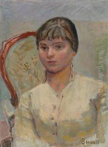 Jeune Femme Au Fauteuil (etude)
