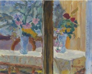Vase De Fleurs by Pierre Bonnard