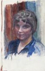 Portrait De Jeunne Femme
