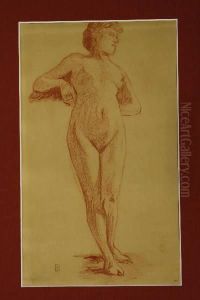 Staand Naakt by Pierre Bonnard