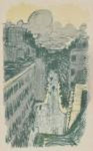 Rue Vue D'en Haut by Pierre Bonnard
