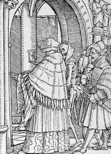 Death and the Canon by Hans Holbein the Younger