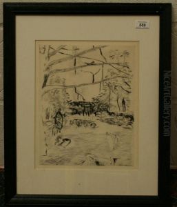 Le Parc Monceau by Pierre Bonnard