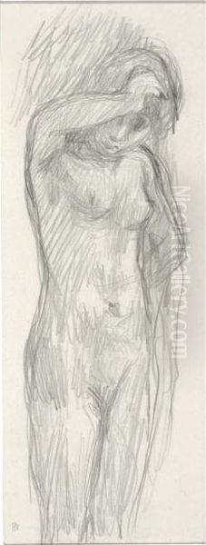 Marthe, Standing Nude - view 1