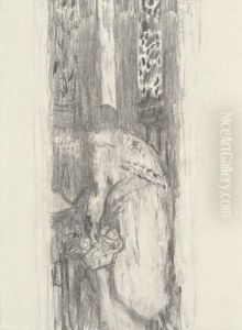 Femme Au Panier by Pierre Bonnard