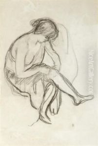 Femme Assise by Pierre Bonnard