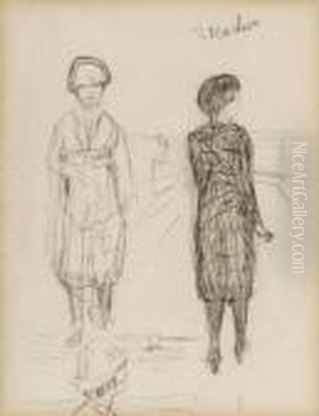 Femmes Enpromenade, Arcachon - view 1