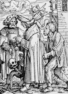 Death and the Councillor by Hans Holbein the Younger