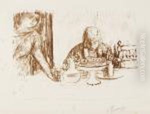 La Coupe Et Lecompotier by Pierre Bonnard