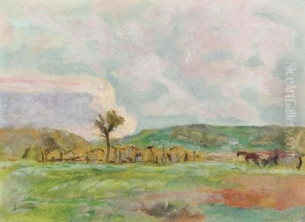Paysage Et Laboureur - view 1