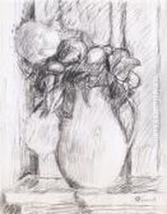 Vase De Fleurs by Pierre Bonnard