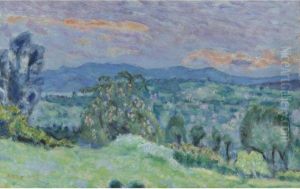 Paysage De Saint-tropez by Pierre Bonnard