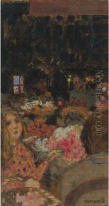 Le Moulin Rouge: Marchande De Fleurs by Pierre Bonnard