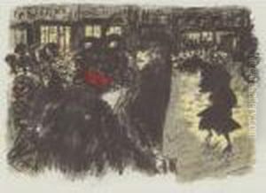 Place Le Soir And Les Boulevards by Pierre Bonnard